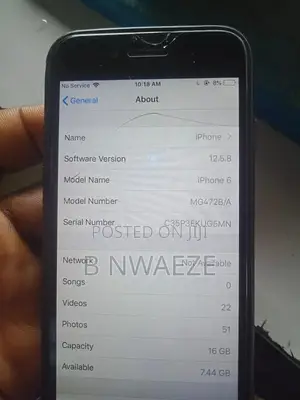 Apple iPhone 6 16 GB Silver