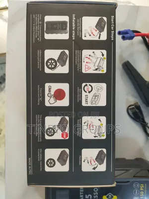 Jump Starter With Air Compressor (A25)