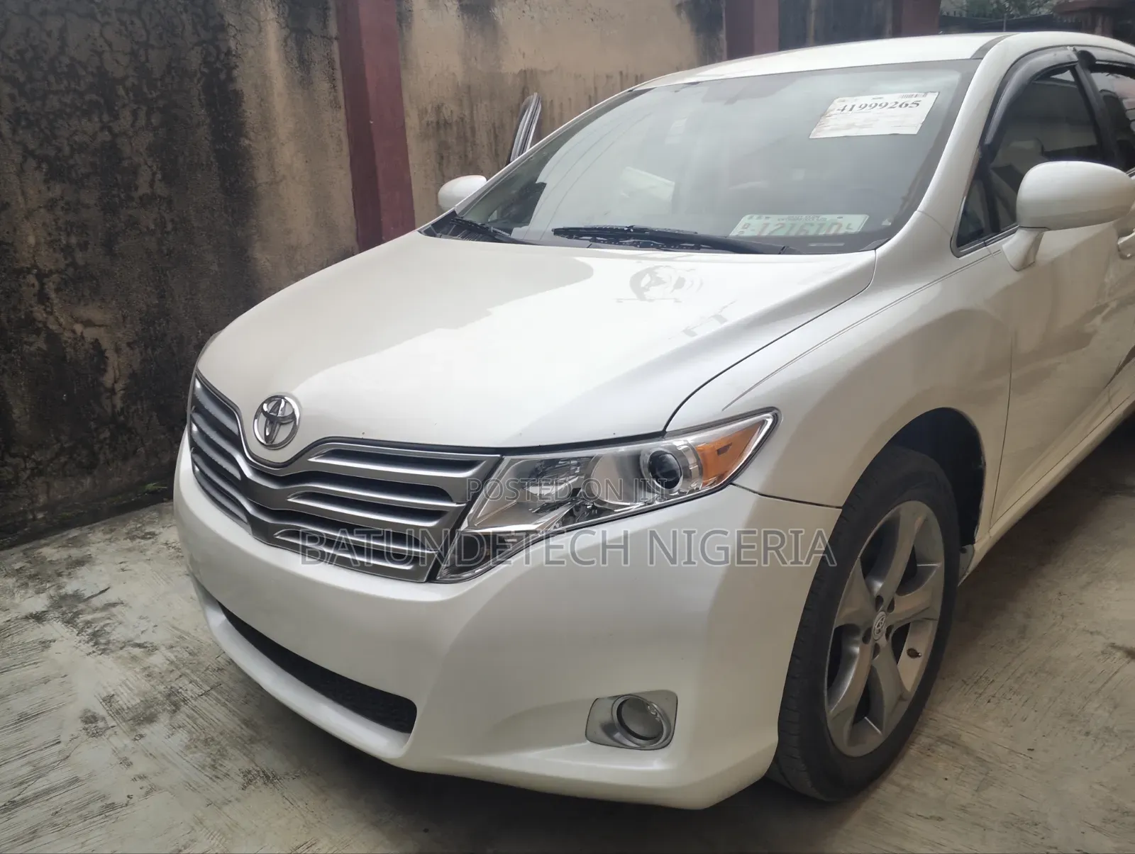 Toyota Venza 2010 White