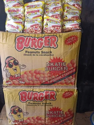 Burger Peanuts Snack Original 45g by 144pcs