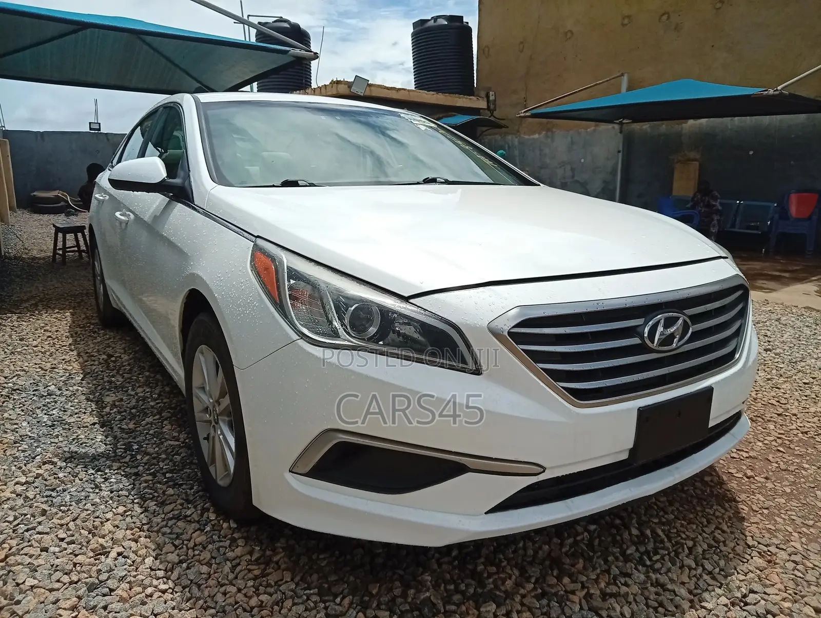 Hyundai Sonata 2015 White