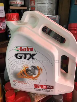 Castrol GTX 15w-40 Motor Oil.