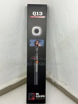 Q13 AI Face-Tracking Tripod With Two Mini Lights