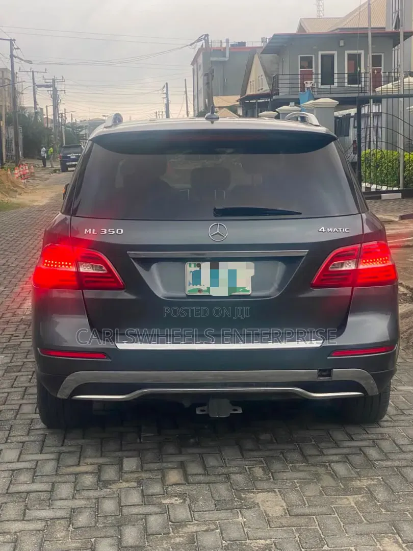 Mercedes-Benz M Class ML 350 4Matic 2012 Black