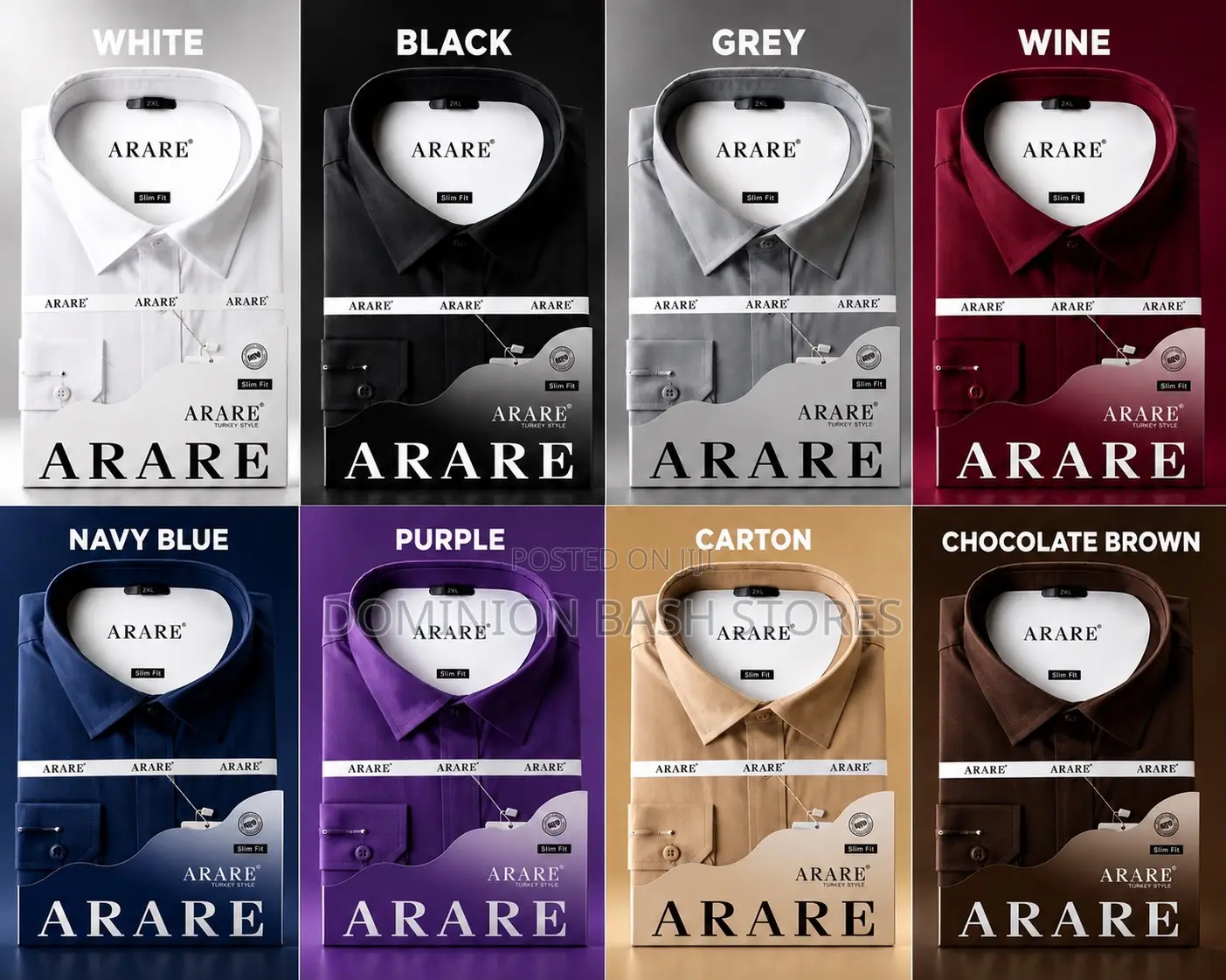 High Quality Plain Arare Shirt