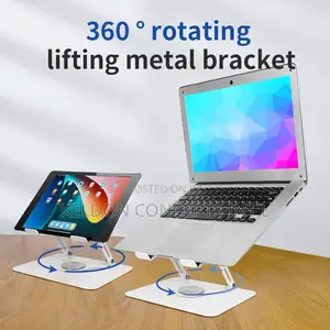 360 Rotatable Height Adjustable Metal Laptop Stand Moq;10pcs