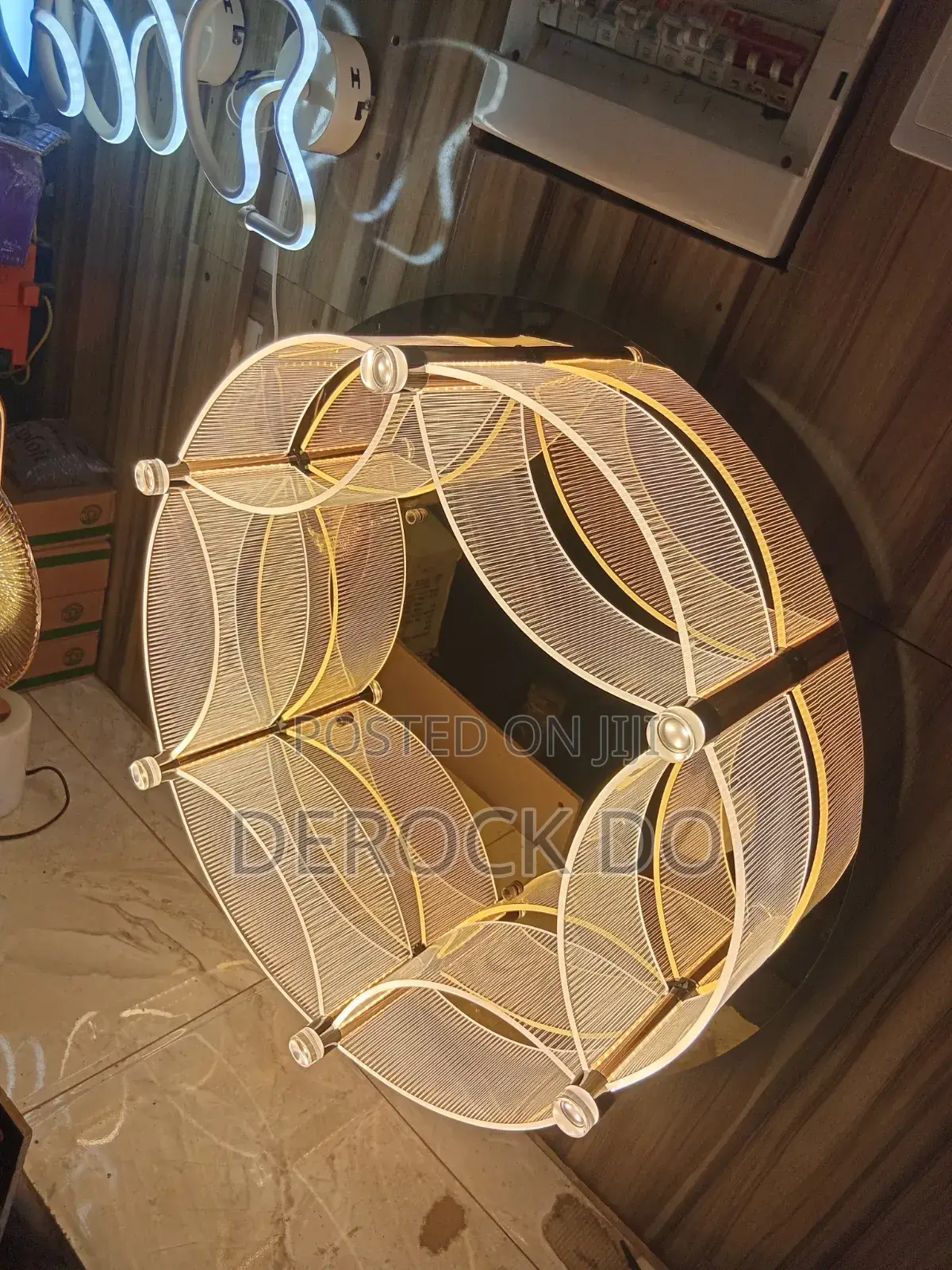 Flush Chandelier