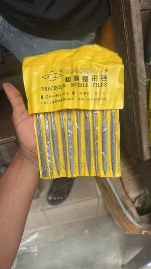 HUGONG Precision Needle File Set (10 Pieces)