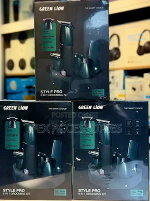 Green Lion Style Pro 6 in 1 Grooming Kit