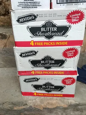 McVitie,s Butter Shortbread Biscuits 200gm by 24