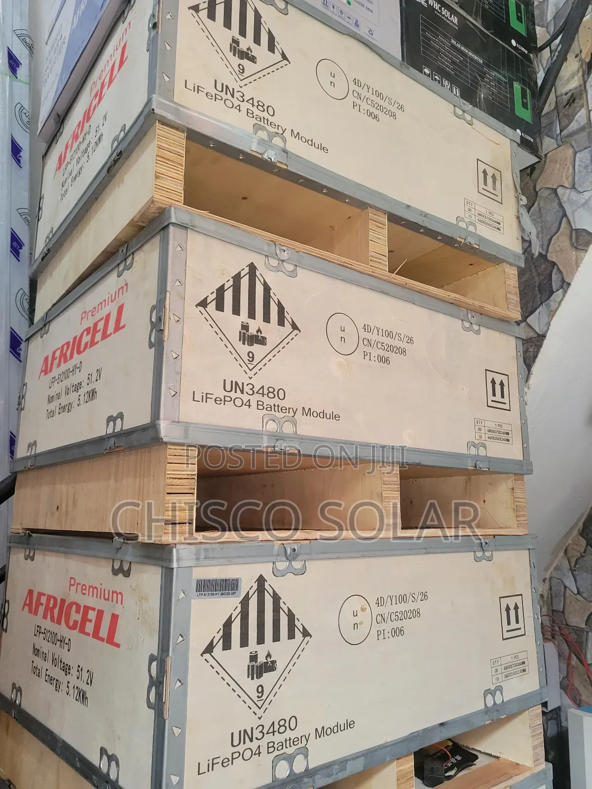 5kwh 48v Africell Lithium Batteries
