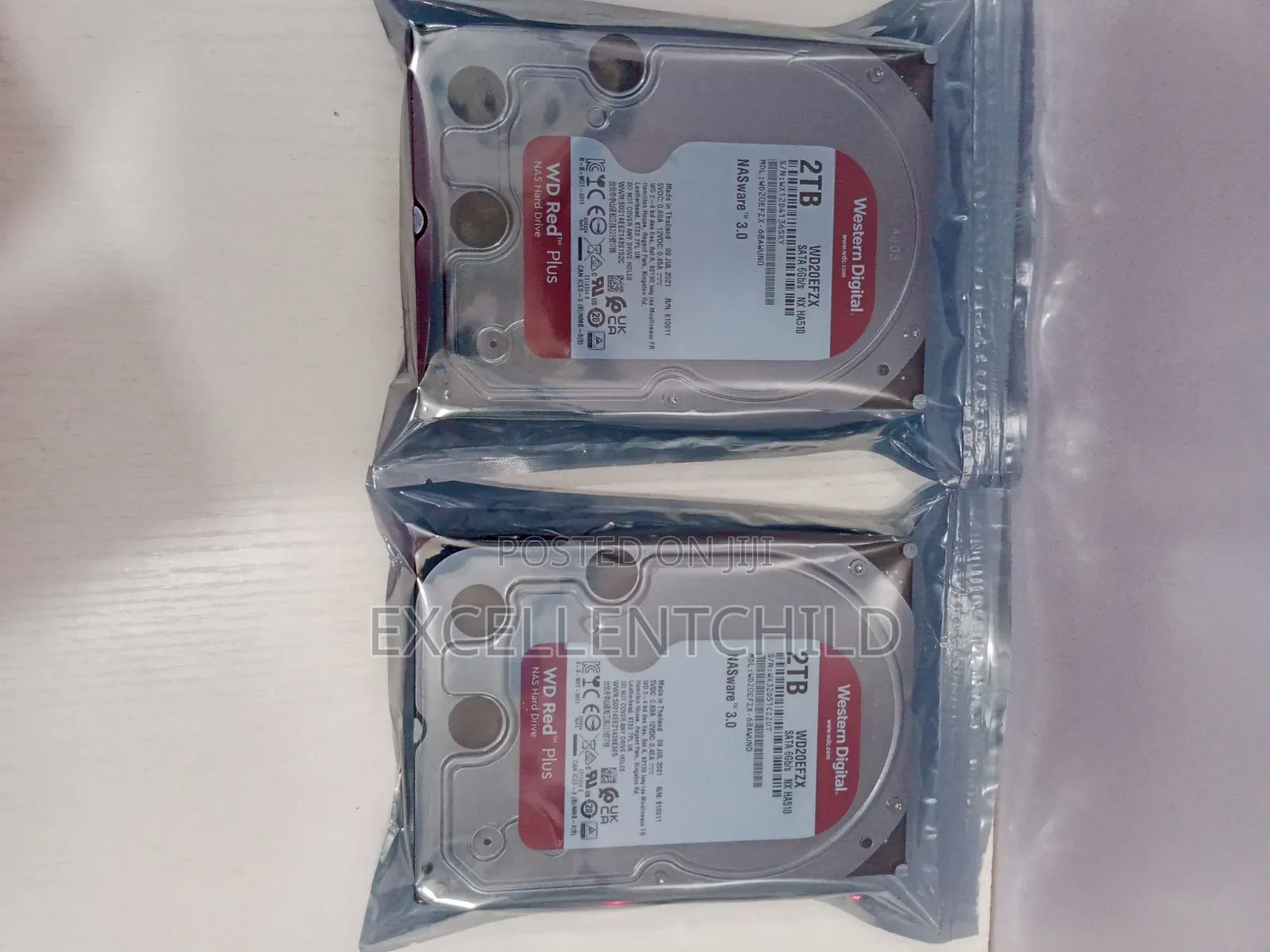 2tb Wd Red Nas 3.0 Sata Hdd.