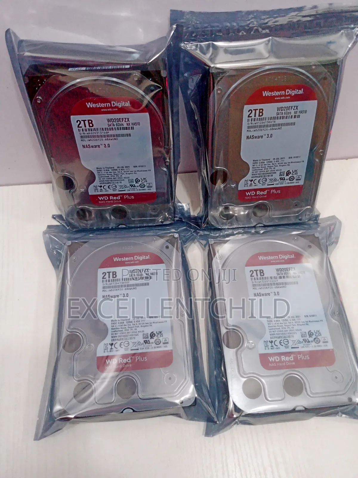 2tb Wd Red Nas 3.0 Sata Hdd.