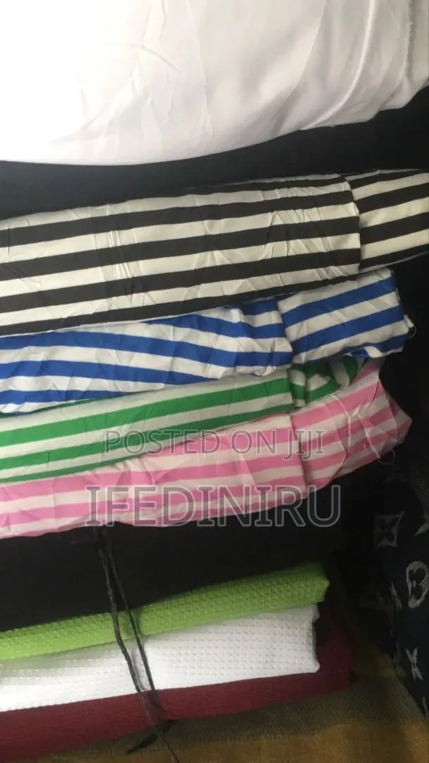 Material for Sewing Clothes Example Bold Stripe