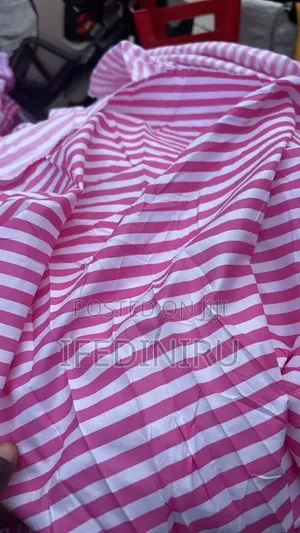 Material for Sewing Clothes Example Bold Stripe