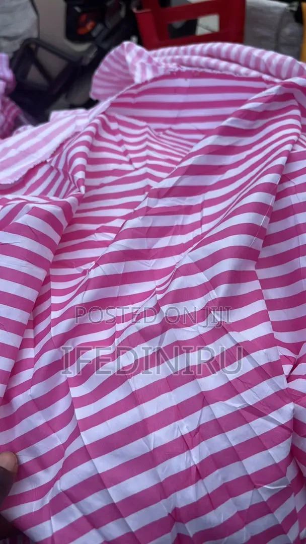 Material for Sewing Clothes Example Bold Stripe