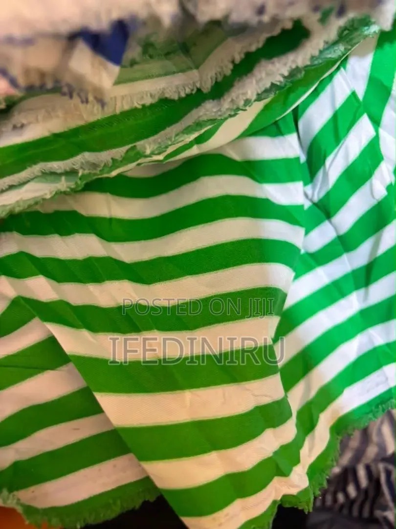 Material for Sewing Clothes Example Bold Stripe