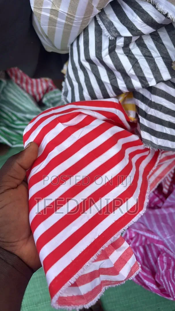 Material for Sewing Clothes Example Bold Stripe