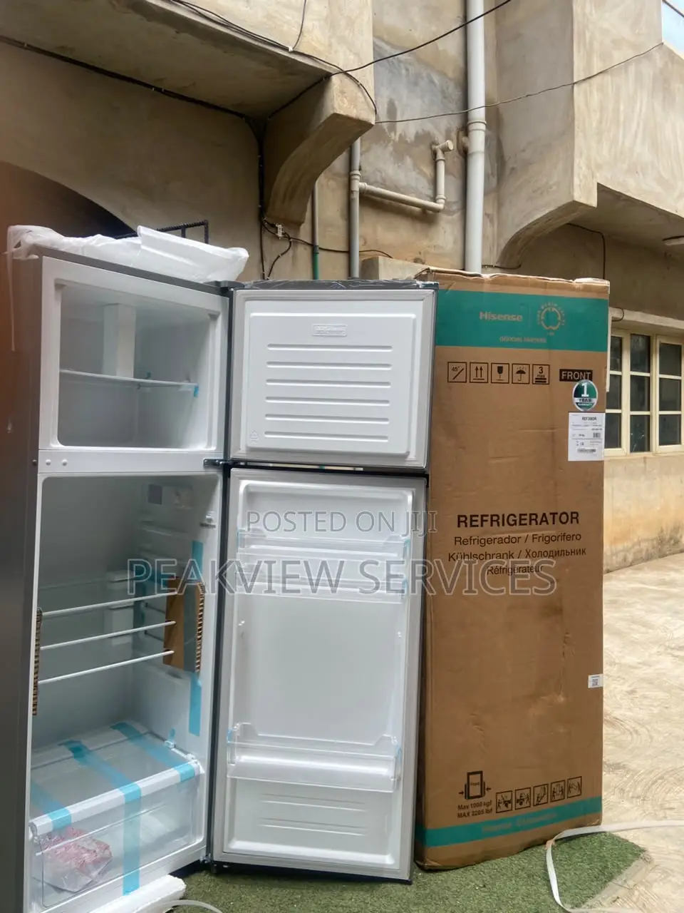 Hisense 306DR 360L Standing Fridge