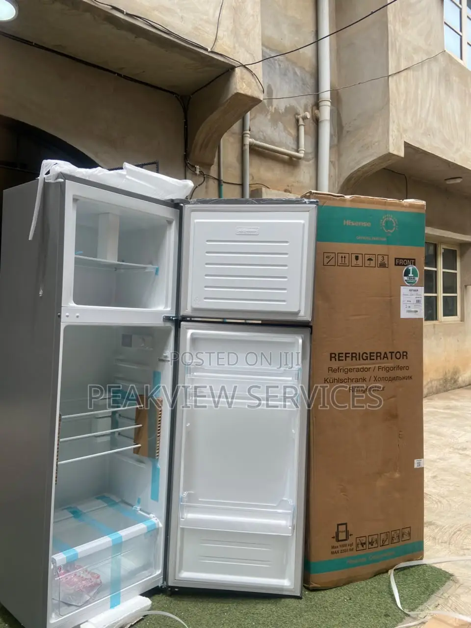 Hisense 306DR 360L Standing Fridge
