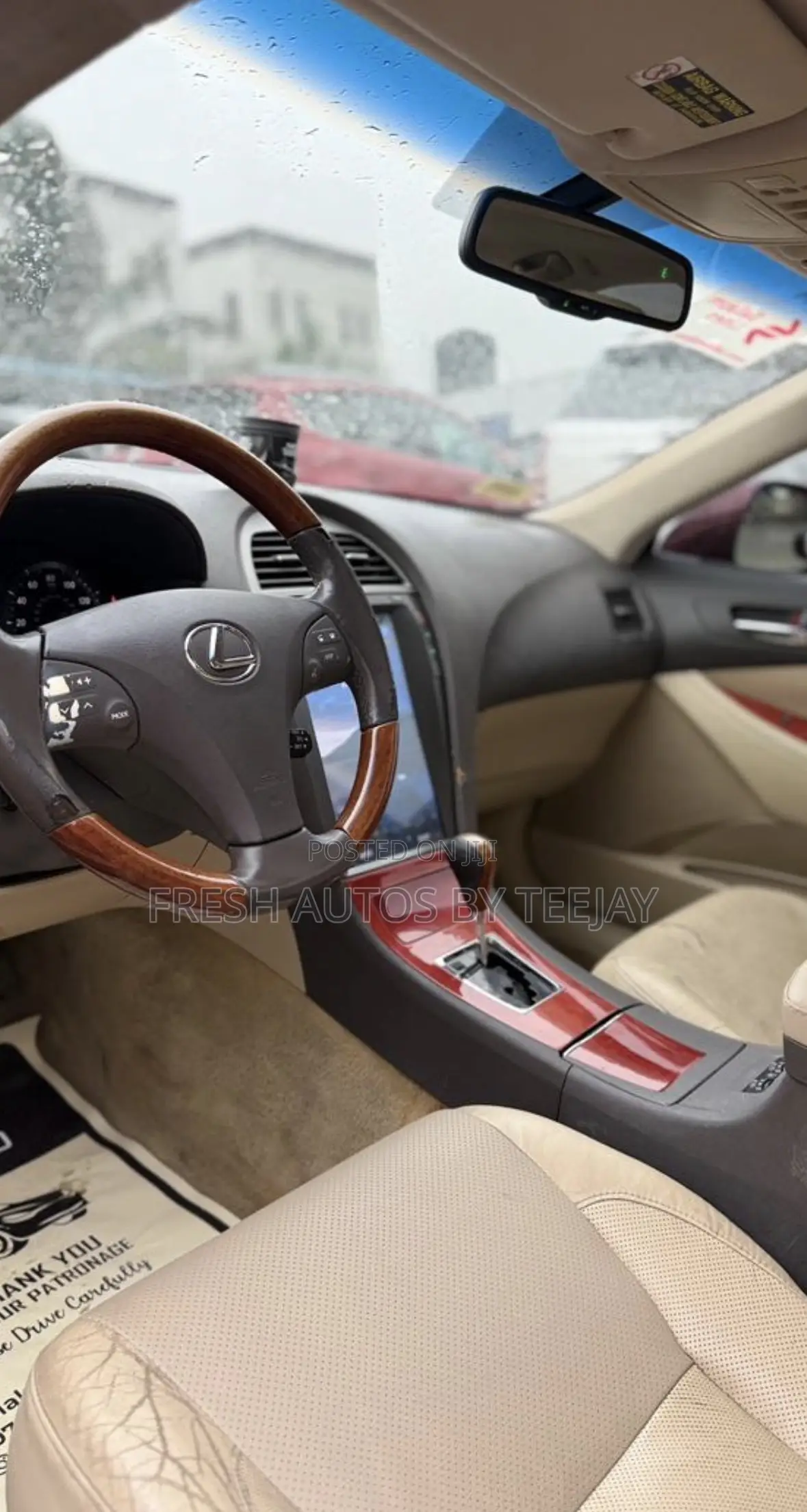 Lexus ES 350 2007 Red