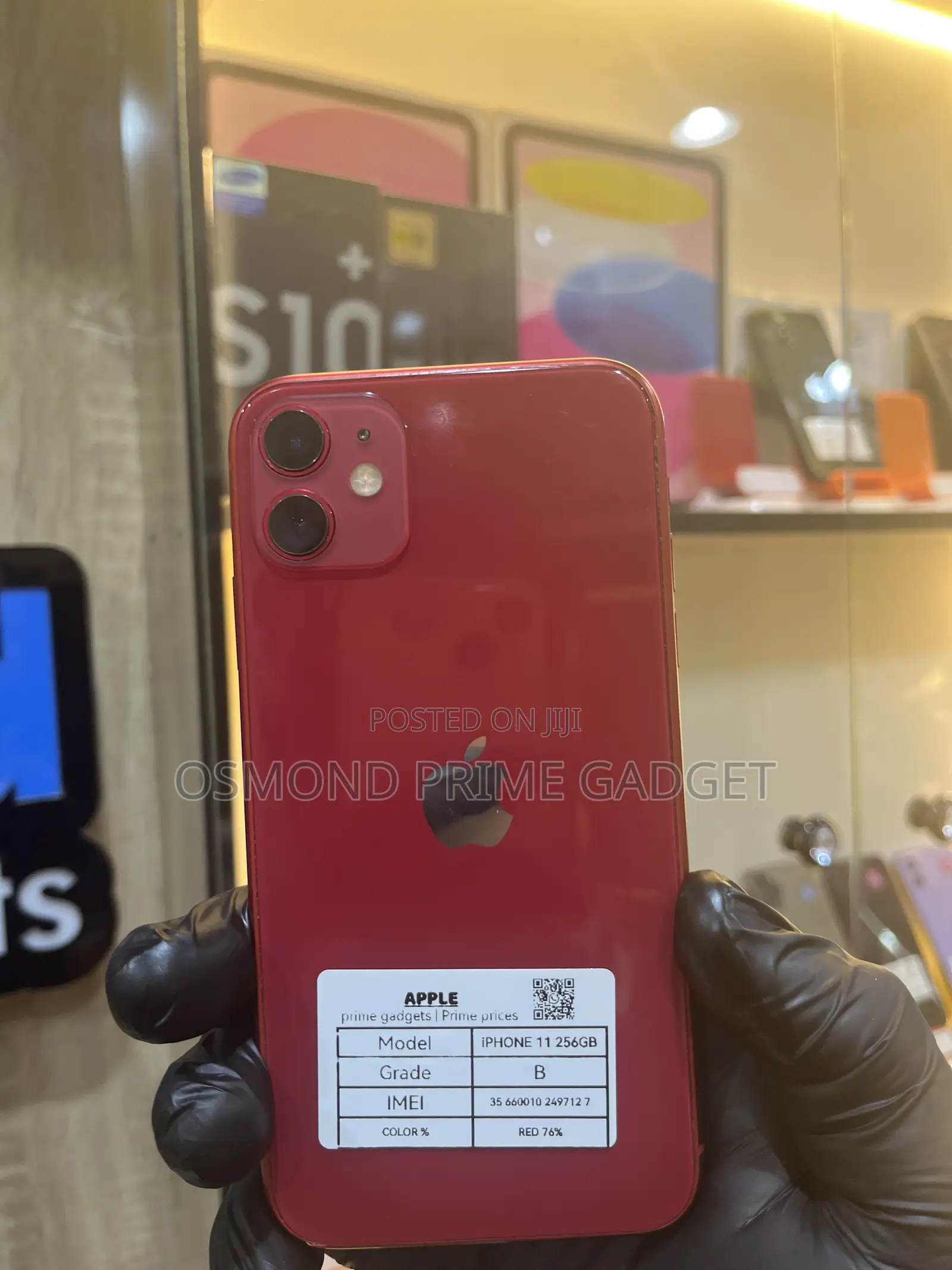 Apple iPhone 11 256 GB Red