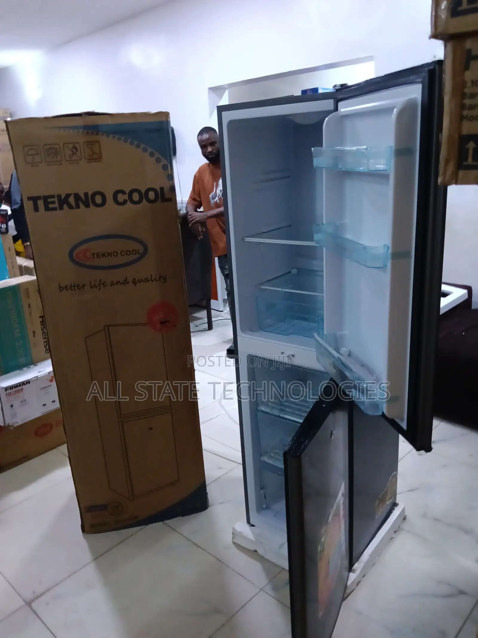 Tekno Cool Tc-200w Refrigerator for Homes 200l