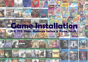 Game Installation for PS4, PS5, Xbox, Nintendo Switch 