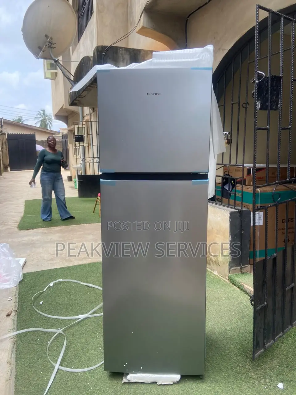 Hisense 360L Large Refrigerator Double Door Model 306DR