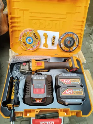 Ingco Brushless Cordless Angle Grinder 42Vmax