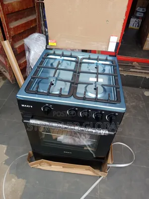 MAXI 60×60cm 4-Burner Standing Gas Cooker | MAXIST60MG4G088