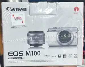 Canon Eos M100 Mirrorless Camera With Lens