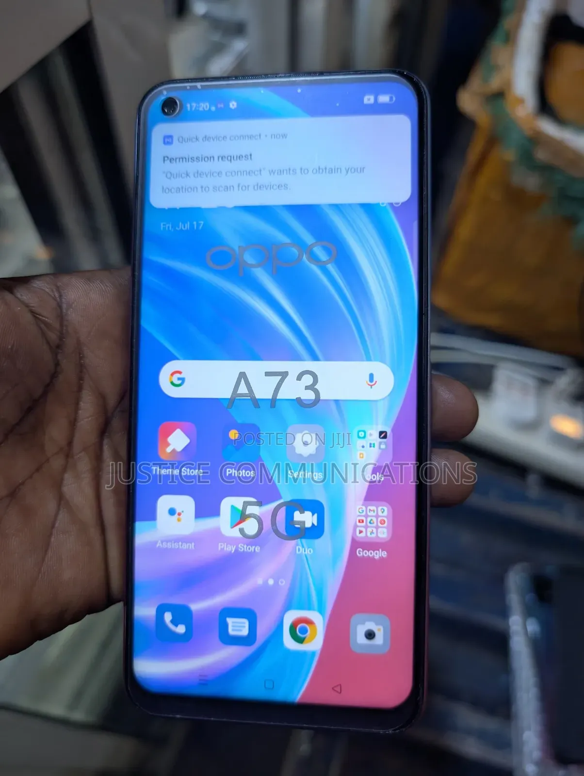 Oppo A73 5G 128 GB White