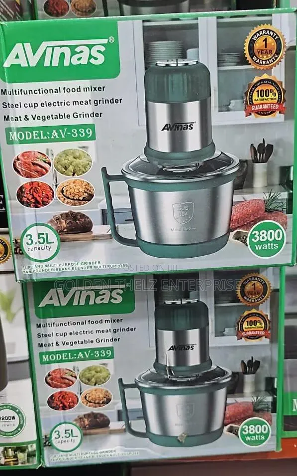 3.5L Avinas Yam Pounder/Food Processor