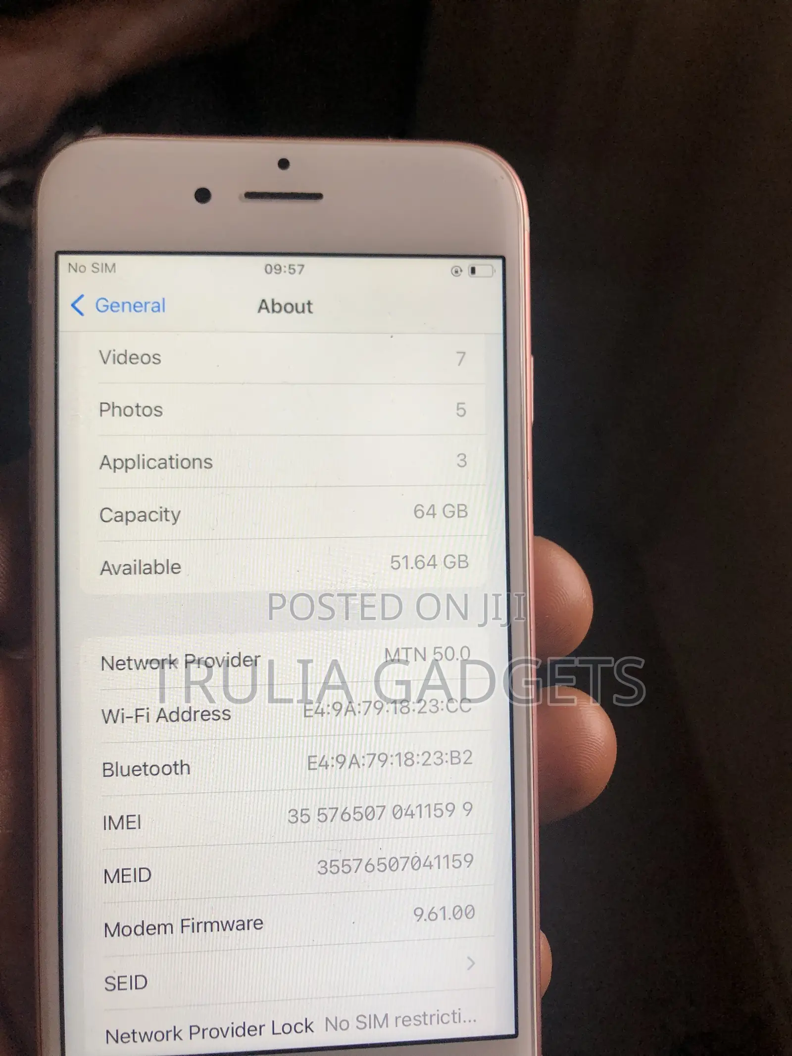 Apple iPhone 6s 64 GB Pink
