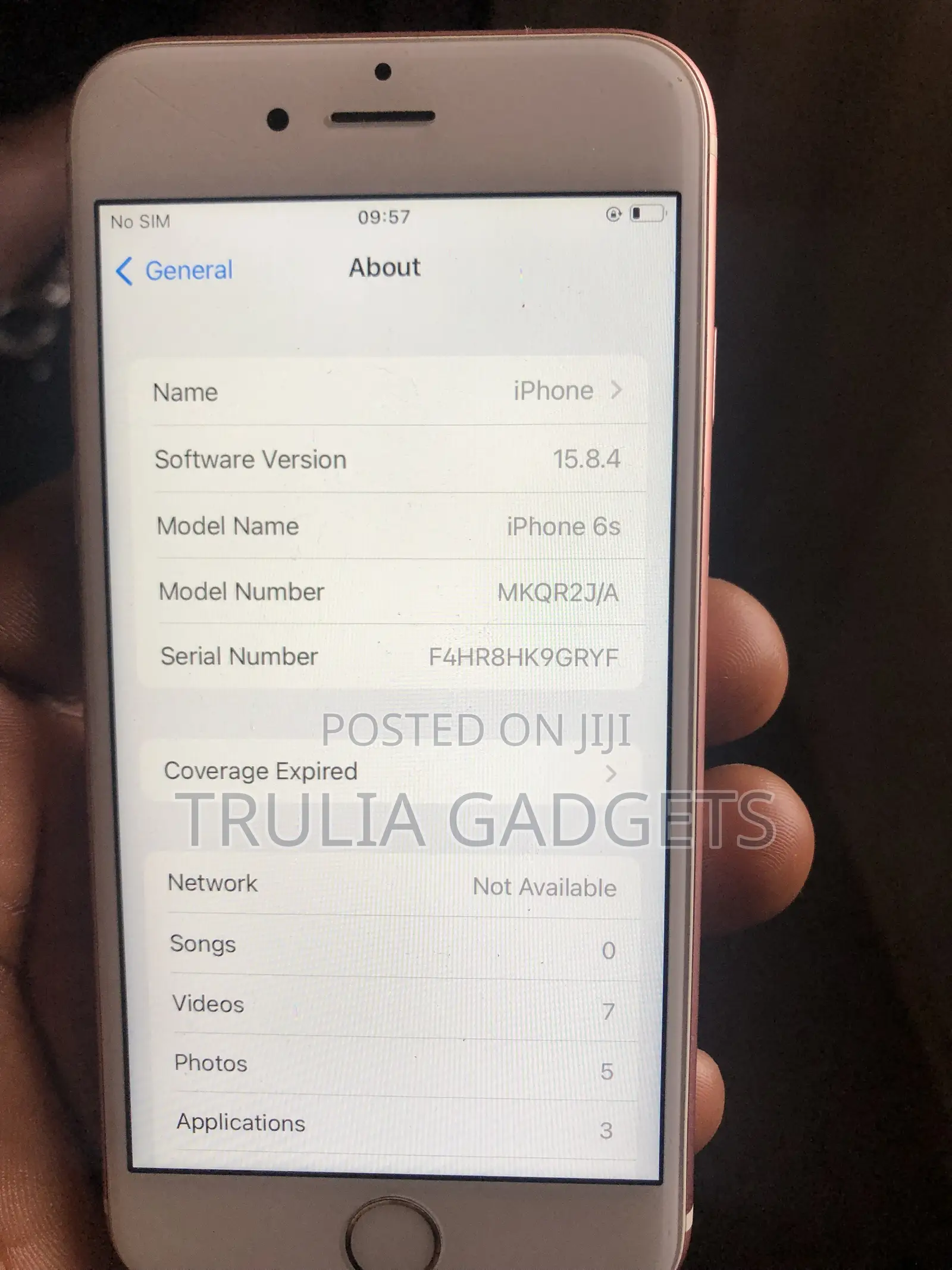 Apple iPhone 6s 64 GB Pink
