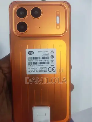 New Itel Power 80 128 GB Orange