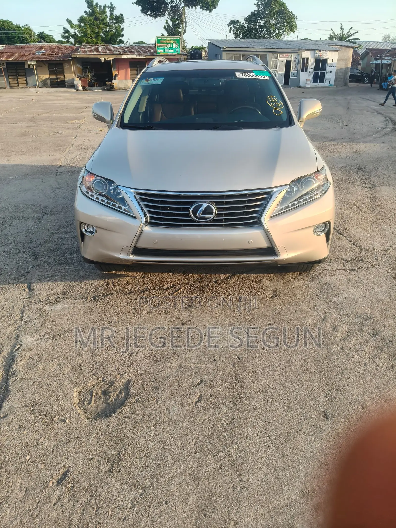 Lexus RX 2014 Gold