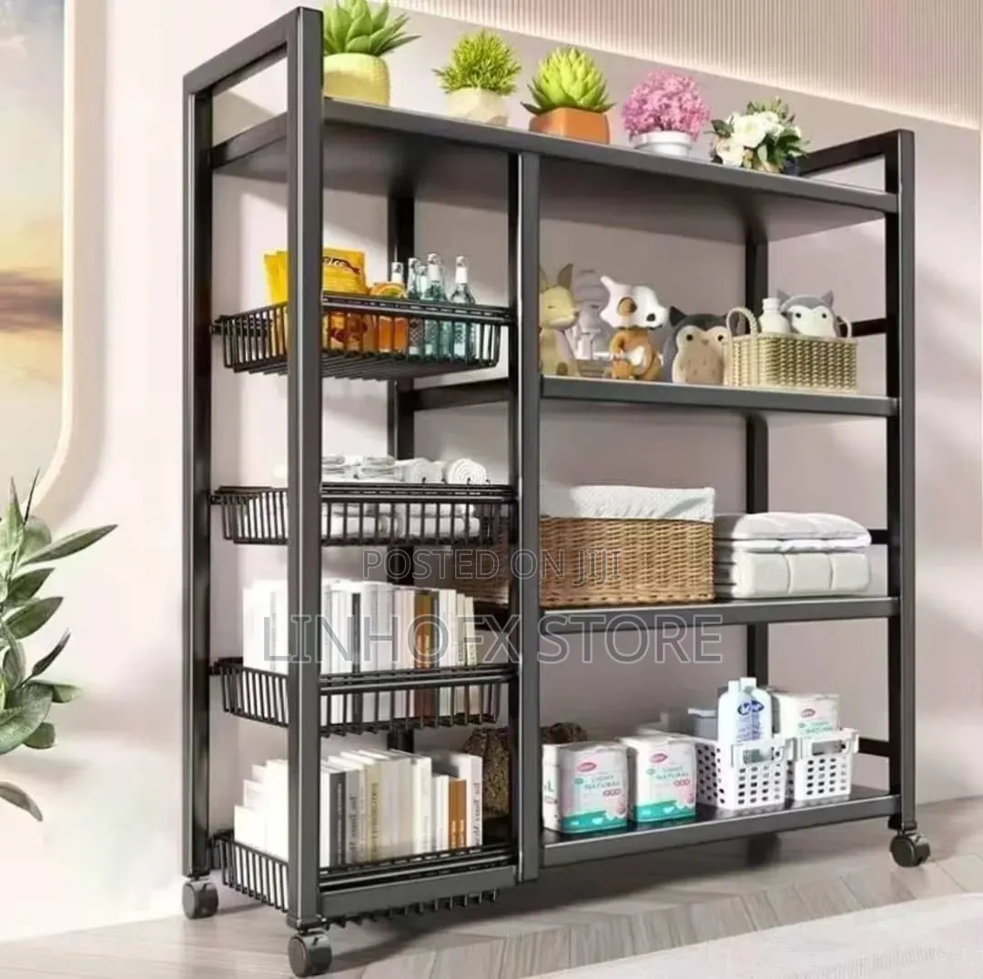 90cm Multi-Purpose Movable Storage