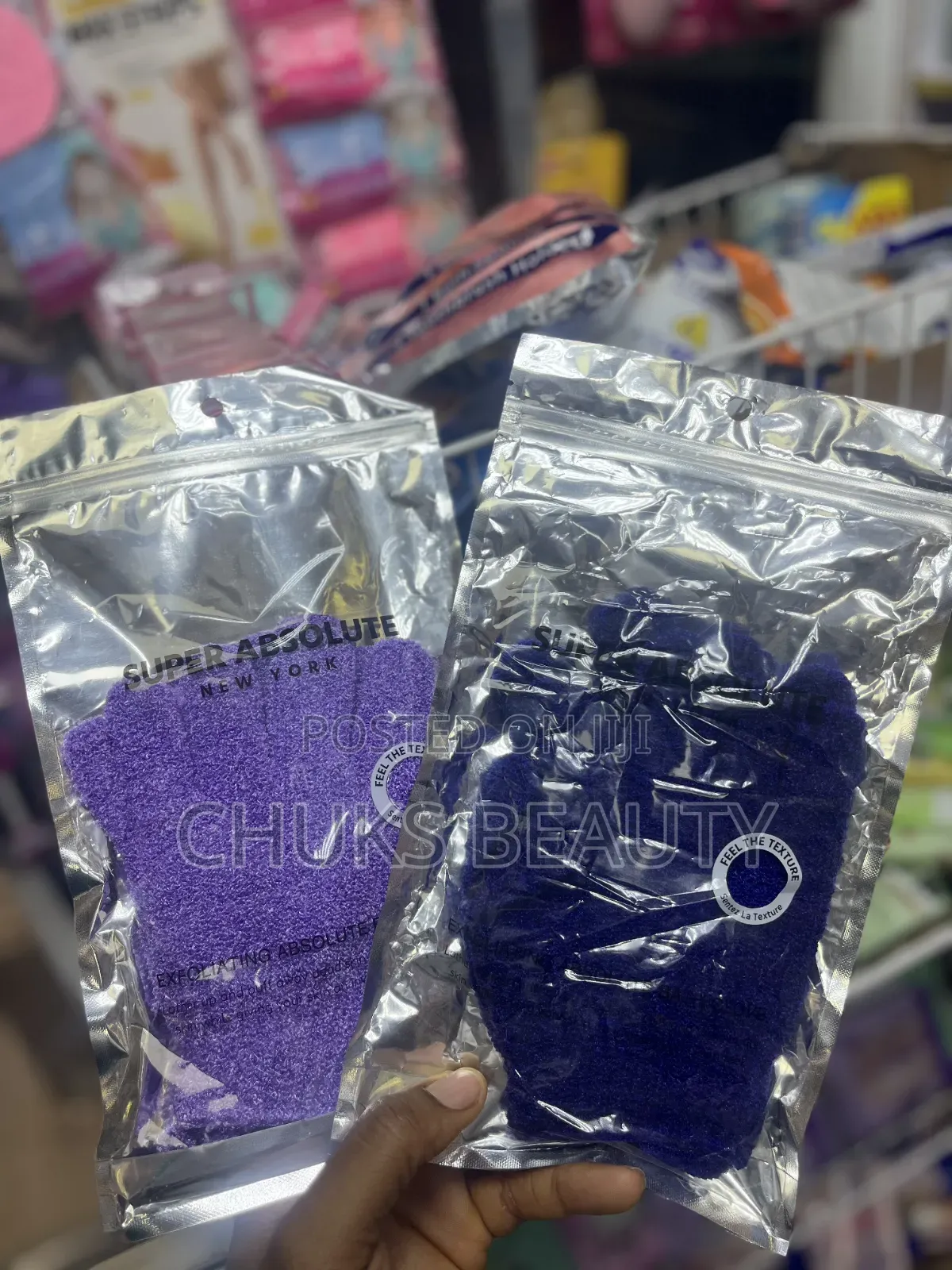 Super Absolute New York Exfoliating Bath Glove