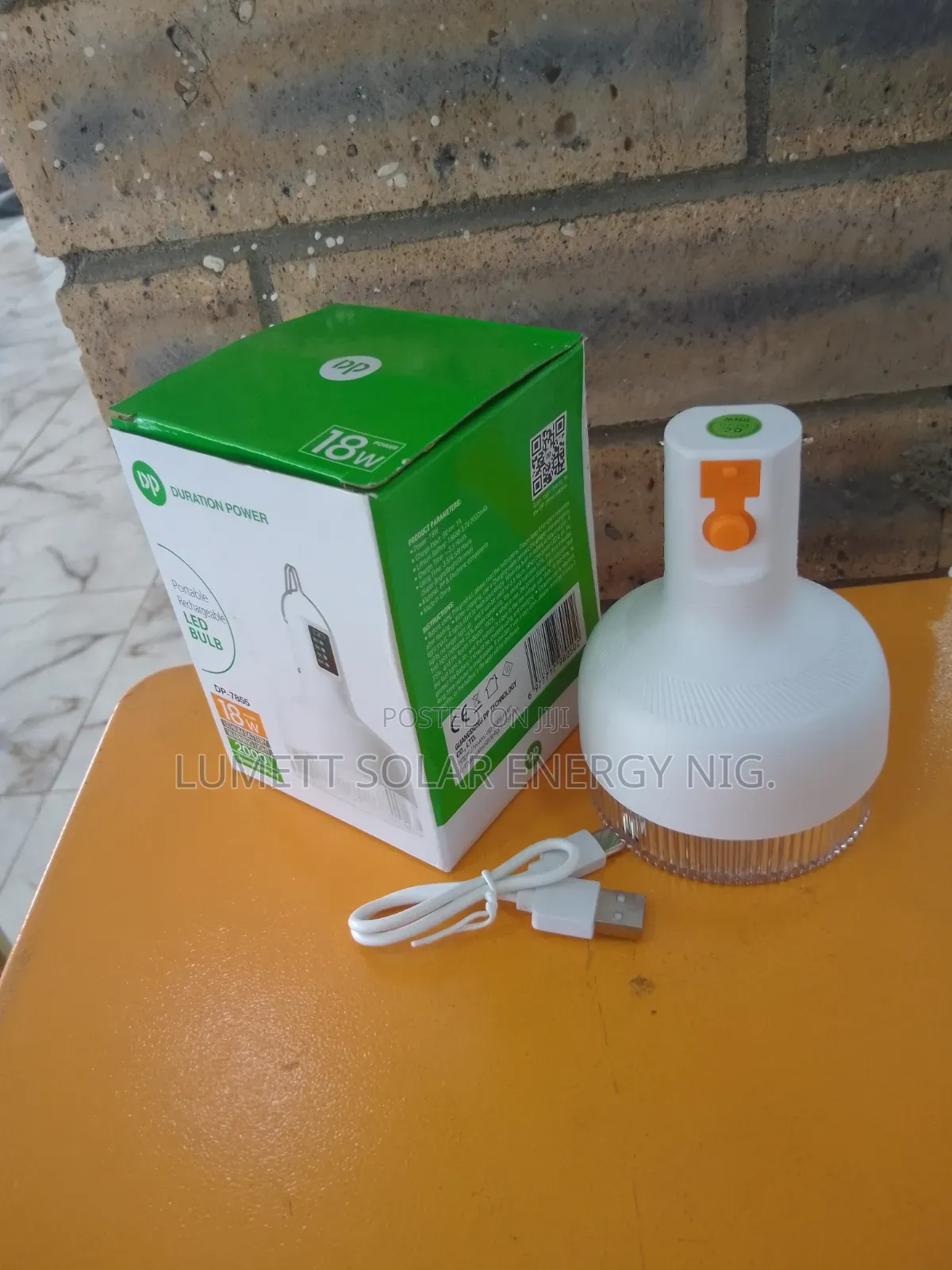 Dp 38w Led Solar Emergency Bulb -Dp -7814t