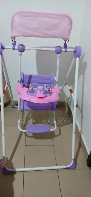 Adorable Girl's Swing for Toddlers (Ages 1-3) - Pink Safety First!