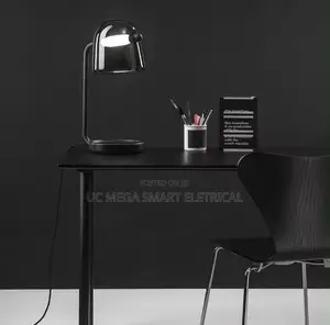 Postmodern Creative Glass Table Lamp, Designer Minimalist Bedside Lamp