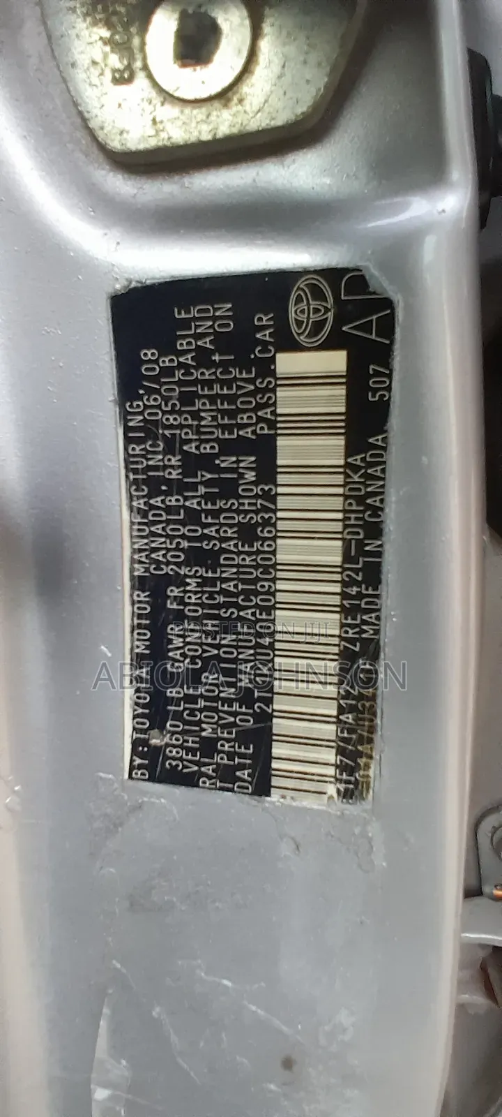 Toyota Matrix 2009 Silver
