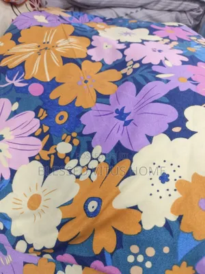 Elegant Flower Bedspread Fabric for Bedrooms