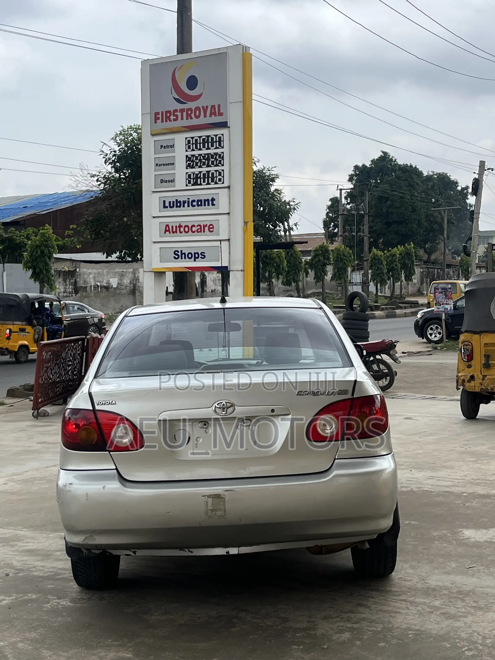 Toyota Corolla 2004 Silver