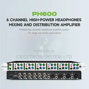 Bolanle PH6000 6CH Headphone Distribution Amplifier