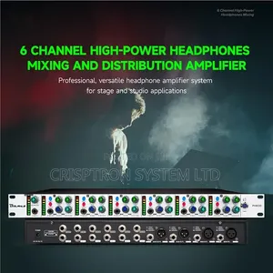Bolanle PH6000 6CH Headphone Distribution Amplifier