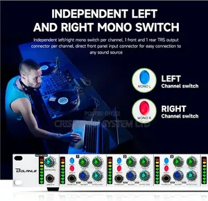 Bolanle PH6000 6CH Headphone Distribution Amplifier