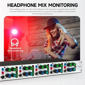 Bolanle PH6000 6CH Headphone Distribution Amplifier